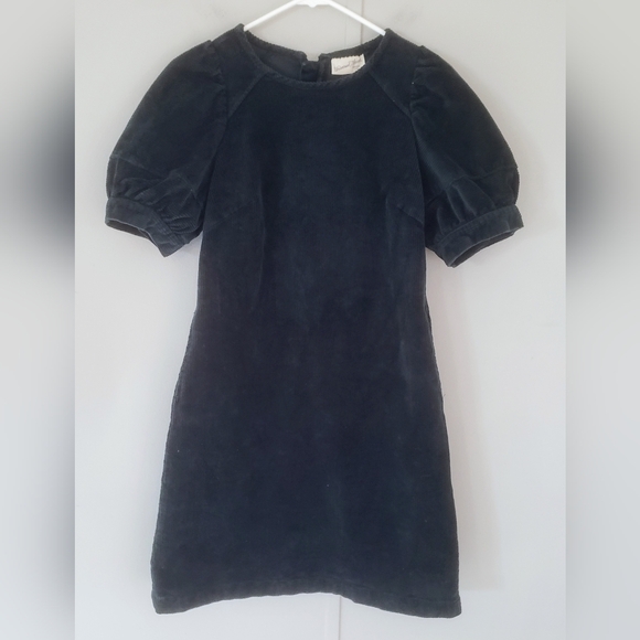 Universal Thread Green Corduroy Puff Sleeve Dress - Picture 11 of 15